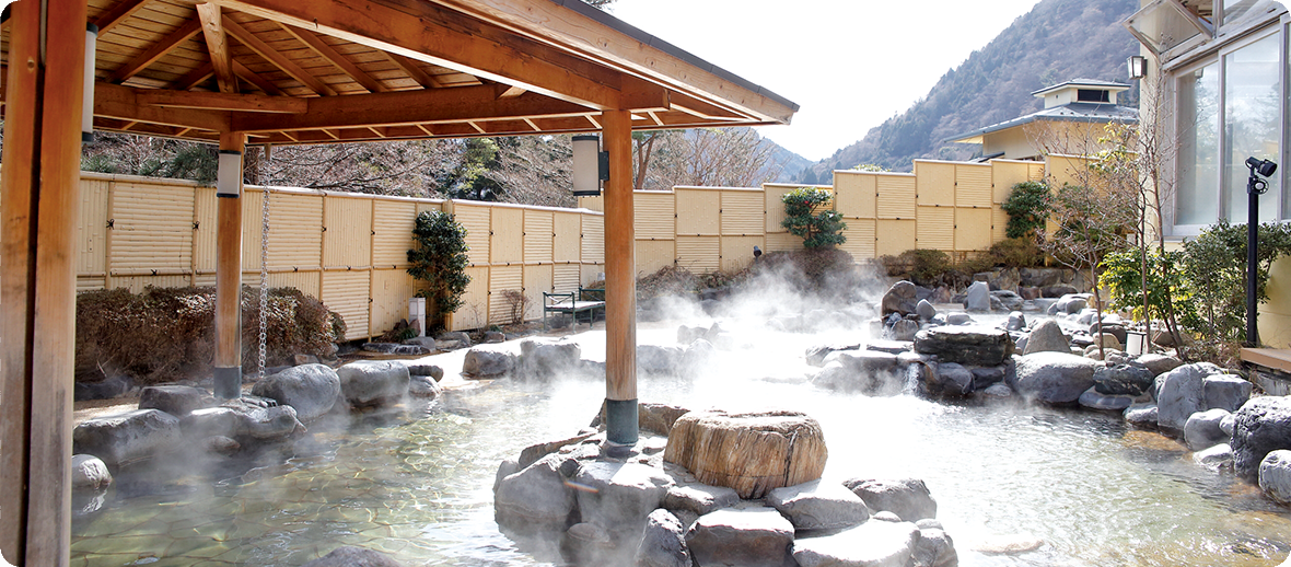 箱根小涌園ユネッサン 箱根の“日帰り温泉”でいやされる冬の箱根旅