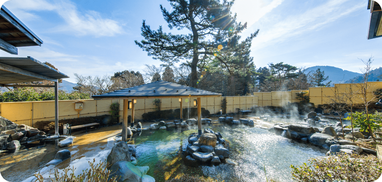 箱根小涌園「元湯 森の湯」日帰り温泉 優待価格でご提供
