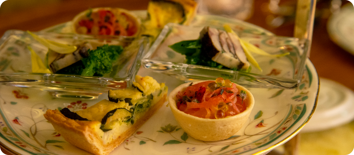 上質な夜を楽しむ イブニングハイティー～新緑～ 10％オフ