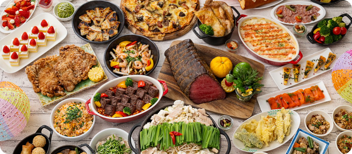 【東京プリンスホテル】充実なブッフェメニューとライブキッチンメニュー！ワンドリンクサービス