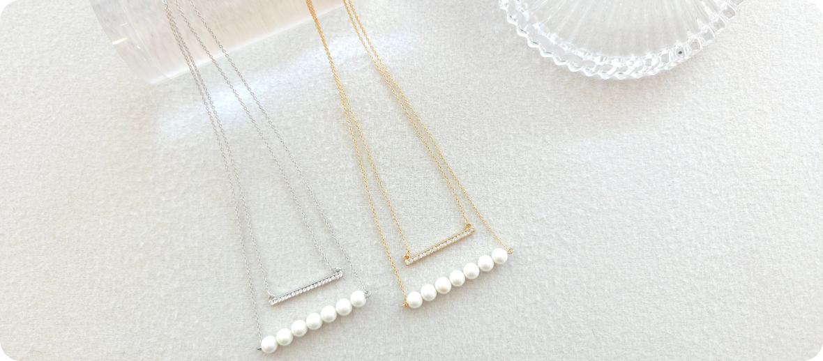 【再入荷】パールデザインネックレスを2名様にプレゼント